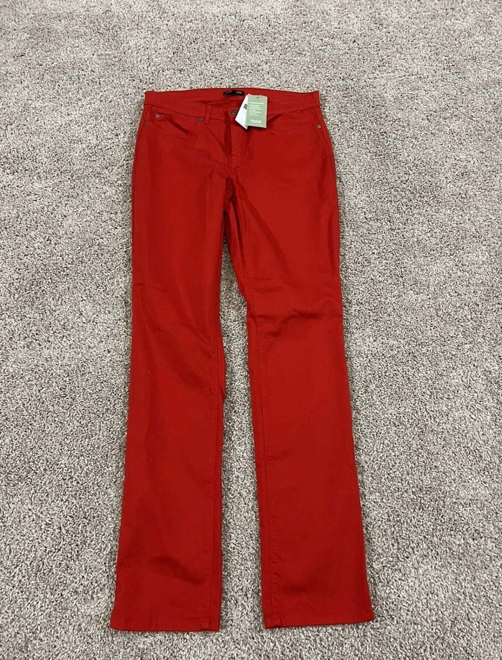 Eileen Fisher  Lean Jean in Garment-Dyed Organic Cotton Stretch Twill (Lava)